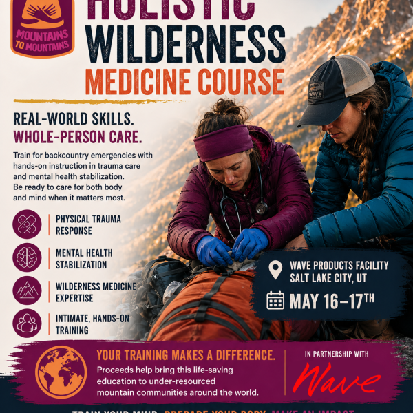 Thumbnail image for the Holistic Wilderness Medicine Course event.