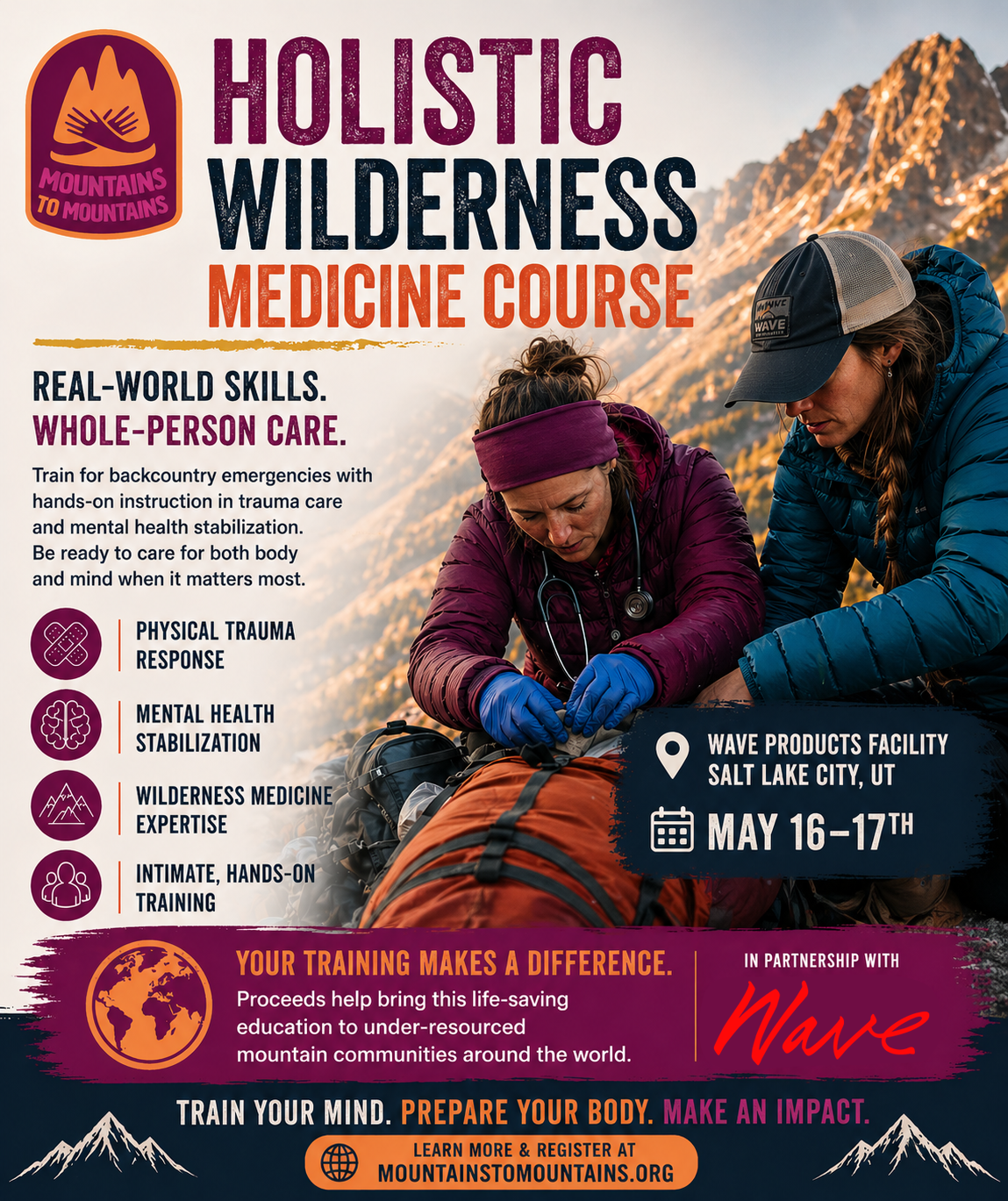 Picture for the Holistic Wilderness Medicine Course Event.